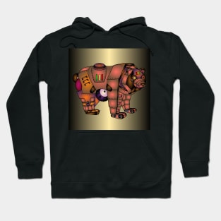 Robot Animals 14 (Style:4) Hoodie